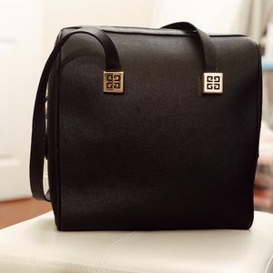 Givenchy vintage square zip tote